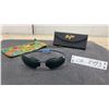 Image 1 : Maui Jim Hot Sands MJ-426-04 Rimless Polarized Sunglasses with Case and Pouch