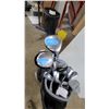 Image 2 : Tour Logic GX-7 Golf Club Set of 12 with Irons, Woods, Putter, and Bag Cart