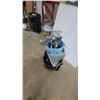 Image 1 : Power Bilt Golf Clubs 12x with Blue Cart-Style Golf Bag