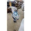 Image 3 : Power Bilt Golf Clubs 12x with Blue Cart-Style Golf Bag