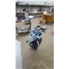 Image 4 : Power Bilt Golf Clubs 12x with Blue Cart-Style Golf Bag