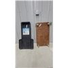 Image 1 : AutoBuddy Mechanics Creeper with Built-In Tool and Parts Bins and Wooden Platform Dolly