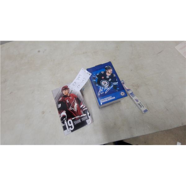 Shane Doan Arizona Coyotes and Josh Morrissey Winnipeg Jets Bobbleheads