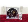 Image 1 : Official Winnipeg Jets Vs Anaheim Ducks Warm Up Puck