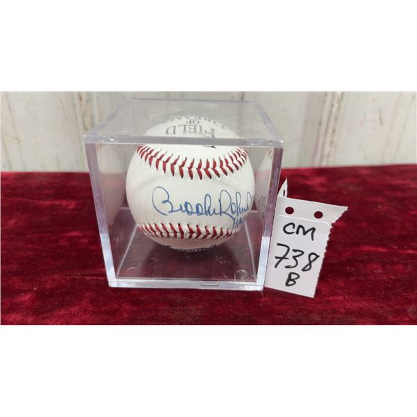 Signed Brooks Robinson Field Of Dreams Baseball