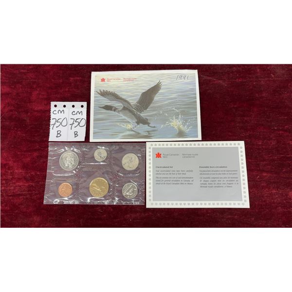 1991 Canadian Uncirculated Coin Collection