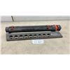 Image 1 : Gardena Aquazoom 350/2 Oscillating Lawn Sprinkler with Adjustable Spray Width Controls