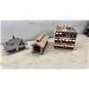 Image 7 : HO Scale Model Train Buildings and Structures with Houses, Shops, Silo, and More
