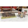 Image 7 : HO Scale Model Railroad Buildings: Walthers Cornerstone Engine House, Feed and Seed, Piko, and More