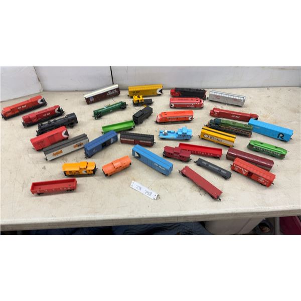 HO Scale CP Rail Diesel Locomotives, Steam Engine, Boxcars, and More