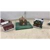 Image 3 : Miniature Christmas Village Houses, Toy Vehicles, Figurines, Train Decor and More