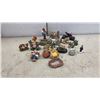 Image 7 : Miniature Christmas Village Houses, Toy Vehicles, Figurines, Train Decor and More