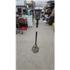 Image 1 : Vintage Ornate Bronze Torchère Floor Lamp with Fluted Column and Decorative Base Repurpose