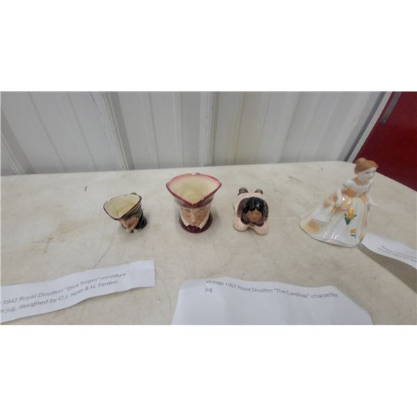 Royal Doulton Flower of the Month October Figurine, Character Jugs, and More