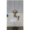 Image 1 : Vintage Soviet-Era Silver-Plated Electric Samovar with Original Braided Power Cord