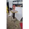 Image 3 : Vintage Berkley Two-Tier Rotating Fishing Rod Retail Display Stand with Heart Logo 50" Hgt.