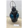 Image 1 : Adlake CNR Four-Lens Railroad Switch Lamp with Blue Fresnel Lenses