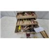 Image 3 : Old Pal 1060 Cantilever Tackle Box with Assorted Fishing Lures, Multi-Tool, and More