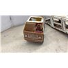 Image 10 : Tonka Pressed Steel Green Farm Tractor with Gravity Wagon, Car Carrier, Jeep
