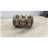 Image 2 : Vintage Wooden Quadruple-Sheave Tackle Block Pulley with Forged Iron Hook