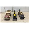 Image 2 : Tonka Construction Vehicles: Dump Truck, Tracked Excavator, and Front-End Loader Backhoe