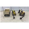 Image 3 : Tonka Construction Vehicles: Dump Truck, Tracked Excavator, and Front-End Loader Backhoe