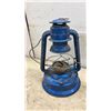 Image 7 : Lot of Three Vintage Hurricane Lanterns Including Dietz, One Converted to Electric Light