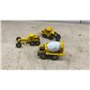 Image 2 : Vintage Tonka Yellow Construction Vehicle Collection: Graders, Loaders, Cement Mixer, and More