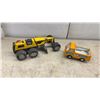 Image 3 : Vintage Tonka Yellow Construction Vehicle Collection: Graders, Loaders, Cement Mixer, and More