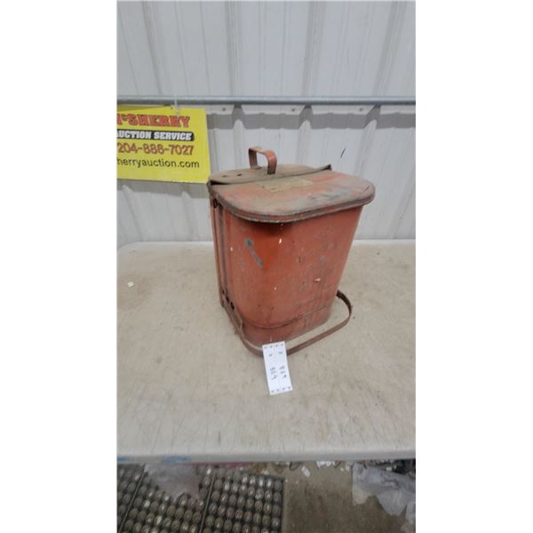 Protectoseal Co. Oily Waste Can with Foot Pedal Lid, UL Listed