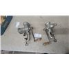 Image 1 : Bolinders No. 10 and Alexanderwerk No. 1 Hand-Crank Clamp-On Meat Grinders