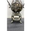 Image 5 : Silver-Plated Hot Water Urn with Ornate Spigot, Scrolled Handles, and Footed Stand