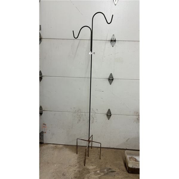 Double Hook Shepherd's Hook, 84" H