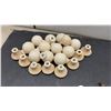 Image 2 : Assorted Vintage Ceramic and Porcelain Drawer Pulls and Cabinet Knobs with Brass Handle and More
