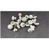 Image 7 : Assorted Vintage Ceramic and Porcelain Drawer Pulls and Cabinet Knobs with Brass Handle and More