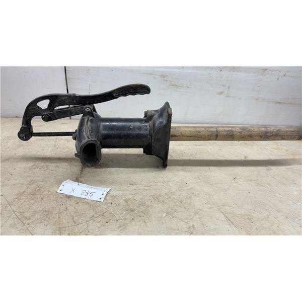 Hudson Manufacturing Company Cast Iron Hand Water Pitcher Pump, Made in USA