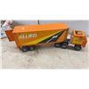 Image 6 : Tonka Allied Van Lines Semi-Truck and Trailer AVL 86652 and U-Haul Trailer and More