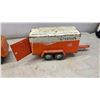 Image 7 : Tonka Allied Van Lines Semi-Truck and Trailer AVL 86652 and U-Haul Trailer and More