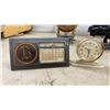 Image 2 : Slava 11-Jewel Mechanical Alarm Clock, Desk Calendar with Monogram, and More