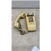 Image 4 : Vintage Northern Electric Olive Green Rotary Dial Key Telephone and Beige Wall Phone