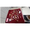 Image 1 : Large Collection of Assorted Lapel Pins and Brooches, Gold and Silver Toned, and More