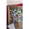 Image 2 : Two Boxes of Assorted Glass Marbles