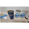 Image 2 : Esso Motor Oil Can, Conoco Polar Start DN-600 Fluid, Supertest Anti-Freeze, and More