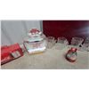 Image 3 : Coca-Cola Collectibles Lot: Snow Globe, Glass Mugs, Napkin Holder, Tins, and More