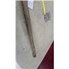 Image 4 : Vintage Broad Hewing Axe with Wood Handle, 15" Head