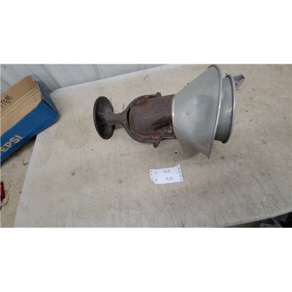 Vintage Federal Electric Company Type a C.E.C. Industrial Siren with Aluminum Horn