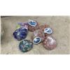 Image 2 : Decorative Glass Gems Loose & in Mesh Bags, Assorted Colours