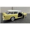 Image 7 : 1955 Chevrolet Bel Air Nomad Die-Cast Model Car 1/24 Scale, Yellow and White Two-Tone