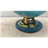 Image 3 : Vintage Tin Lithograph World Globe, Glass Vase, Clock, Playing Cards, and More