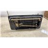 Image 10 : Two Vintage Singer Sewing Machines, Model 27/127 and Model 15 with Gold Decals